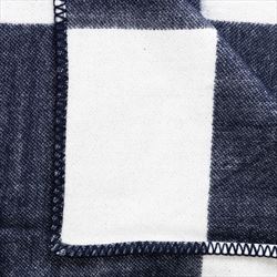 Navy with White